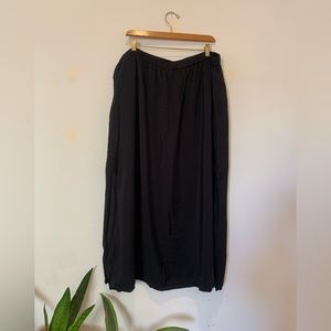 Black Skirt with slits